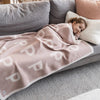 Multi Letter Blanket | Ballet Pink