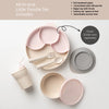 Little Foodie All-in-one Feeding Set | Vanilla/Cotton Candy