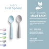 Training Spoon Set | Grey + Aqua