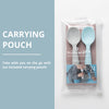 Training Spoon Set | Grey + Aqua