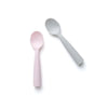 Training Spoon Set | Grey + Cotton Candy