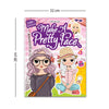 Make A Pretty Face and Nail Art, Hair Style Pack- 2 Books