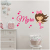 Mermaid | Wall Name Sticker