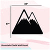 Mountain | Chalk Wall Decal