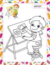 My Activity- Happy Workers Colouring Book