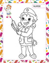 My Activity- Happy Workers Colouring Book