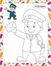 My Activity- Happy Workers Colouring Book