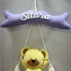 Personalised Name Hanging | Teddy's Starry Moon