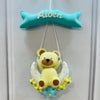 Personalised Name Hanging | Teddy On a Moon