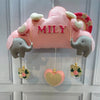 Personalised Name Hanging | Elephant Cloudscape