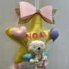 Personalised Name Hanging | Teddy on a Star