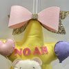 Personalised Name Hanging | Teddy on a Star