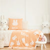 Miffy Euro Pillowcase | Peach Fuzz