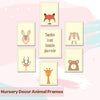 Nursery Decor Animal | Framed Wall Art (Set of 7)