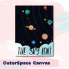 Outer Space | Canvas For Wall (Set of 3)