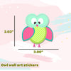 Owl | Mini Wall Art Sticker