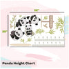 Panda | Height Chart Wall Sticker