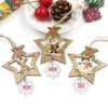 Timber Twinkle Star Ornaments | Set of 4