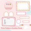 Pink Pattern | Assorted Label Pack