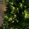 7 ft Pre Lit Luxury Classic Dense Pine Tree With Built In Lights