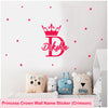 Princess Crown | Wall Name Sticker