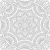 Refreshing Mandala- Colouring Book 1