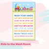 Ride to the Washroom | Bathroom Frame