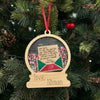 Shaker Ornament | Letter To Santa