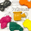 Jumbo Vehicle Crayons - Set of 6