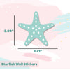 Starfish | Mini Wall Art Sticker