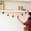 Crafty Project | String an Xmas Bunting