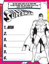 Superman Activity and Colouring Book