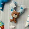 Personalised Name Bunting/Garland | Teddy on a Plane