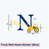 Truck | Wall Name Sticker