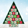 Wooden Advent Calendar | Green Tree of Treasures