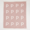 Multi Letter Blanket | Ballet Pink