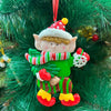 Christmas Tree Elf Ornament