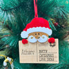 Post Card Ornament  | Santa