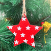 Radiant Red Ornaments | Star