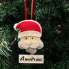 Santa Felt Ornament