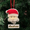 Santa Felt Ornament