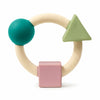 Shapes Teething Ring Soft Colors Baby