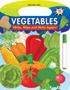 Write and Wipe Book - Vegetables