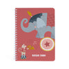 Personalised Spiral Notebook | Animal Circus