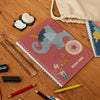 Personalised Spiral Notebook | Animal Circus