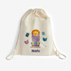 Personalised Drawstring Bag | Animal Library