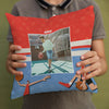 Personalised Photo Cushion | Basketball Fever Boy