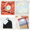 Blue Pattern | Assorted Label Pack