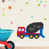 Dump Truck | Chalk Wall Decal