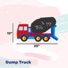 Dump Truck | Chalk Wall Decal